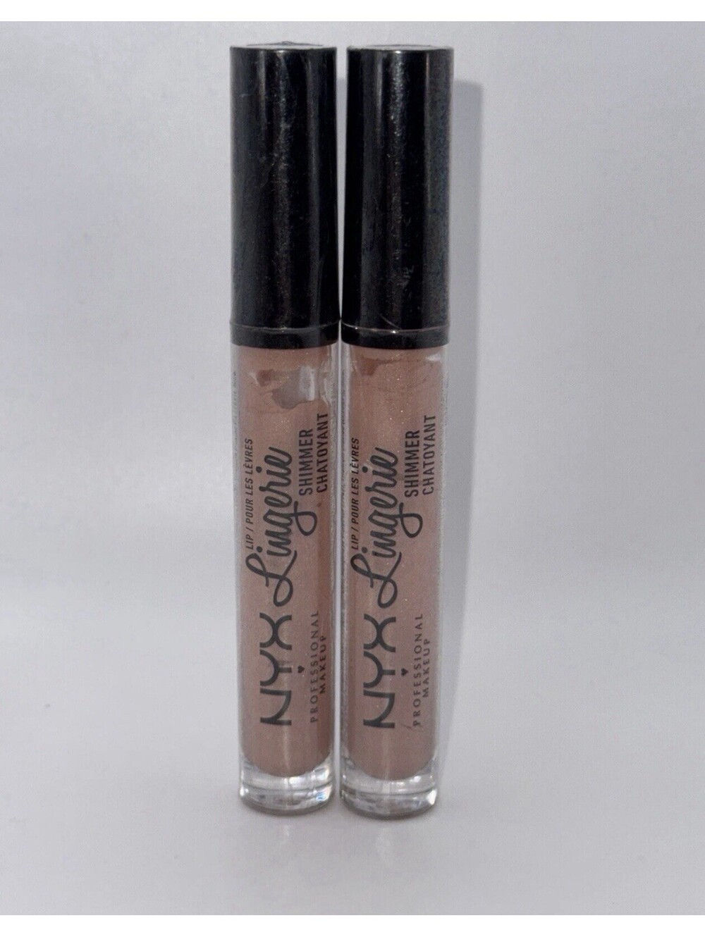 2 NYX Lip Lingerie Shimmer LLS02 Shy